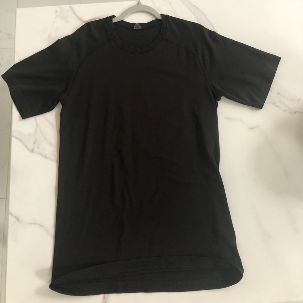 Black Lululemon T Shirt